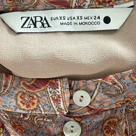 Zara Paisley Top‎ - Picture 12 of 13